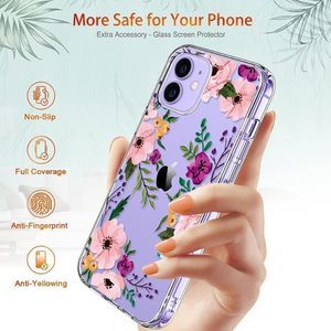 GiiKa for iPhone 12 Case, iPhone 12 Pro Case Bumper Cover Phone Case